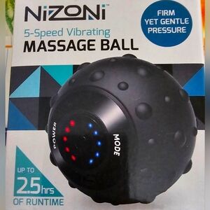 Nizoni 5 speed vibrating massage ball